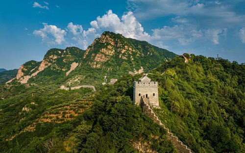 Tianjin Huangyaguan Great Wall & Panshan & Dule-templet Privat bil en dagstur