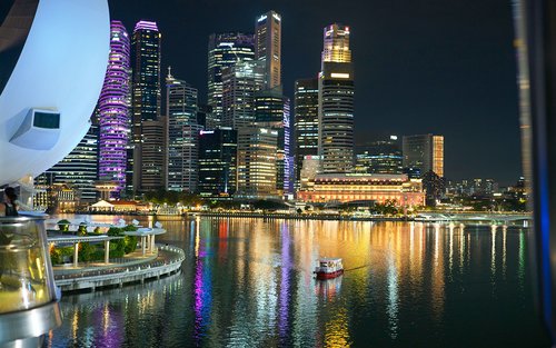 Singapore Starry Night: River Cruise, Garden Rhapsody и Spectra