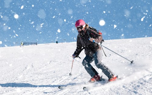 Excursion de ski au parc forestier de Kuju depuis Fukuoka
