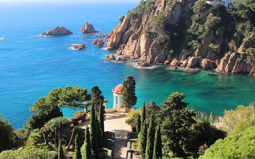 Biljett till Marimurtra botaniska trädgård i Blanes