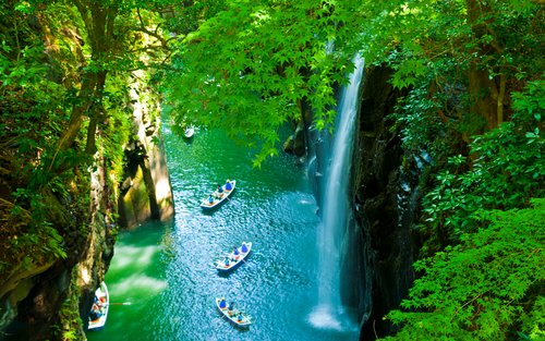 【可选高千穗游船体验】阿苏山 & 草千里 & 高千穗峡谷一日游(福冈出发)