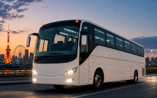 Autobus wahadłowy na festiwal Tokyo Summer Sonic