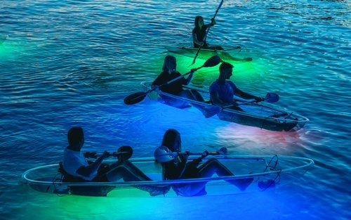 Night Glow Kayak Tour in Split