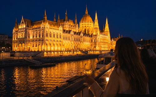 Croazieră pe Dunăre cu băutură de bun venit în Budapesta