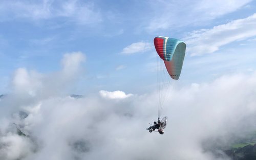 Paraglidingový let ve Vang Vieng