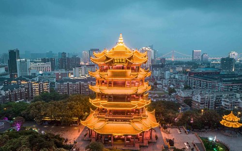 Yellow Crane Tower, Xinhai Revolution Museum, Gude Temple & Wuchang Bund Private One Day Tour
