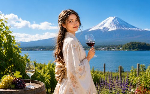 Mount Fuji & Oshino Hakkai Private Full-Day Wine Tasting Tour