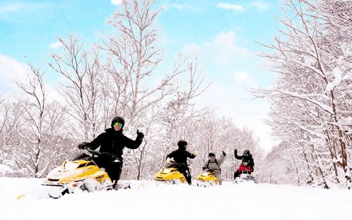 【Yoichi】Nova Aventura de Snowmobile em Hokkaido/Dados de fotos gratuitos