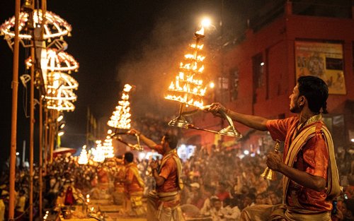 Delhi: 6-Day Golden Triangle Tour with Varanasi, Flights, Hotels, Guide, AC Car