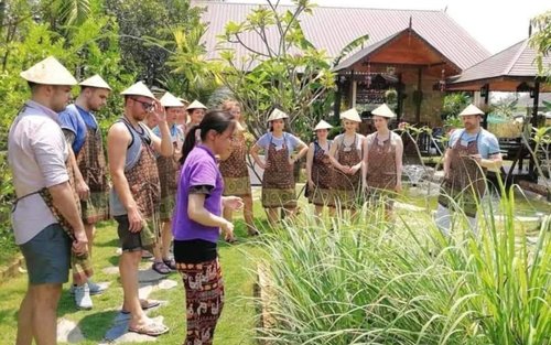 ชั้นเรียนทำอาหารไทยที่ Siam Garden Cooking School ในเชียงใหม่