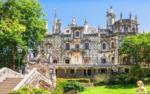 Schloss Quinta da Regaleira & Sintra Halbtags Kleine Gruppe-Tour
