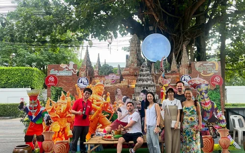 曼谷席娜卡琳火车夜市半日美食体验