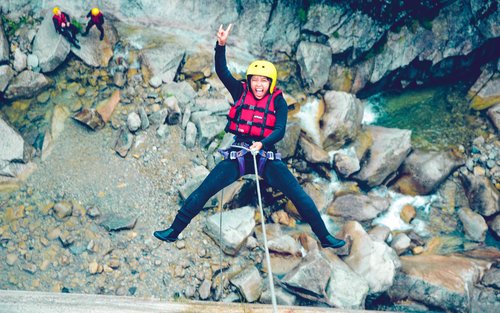 Canyoning in Grimsel Gorge from Interlaken