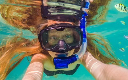 Snorkel at Napaling and Swim with the Panglao Sardines