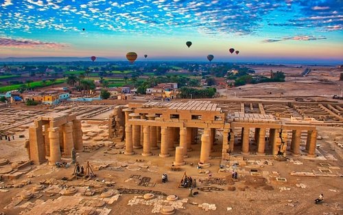 Hot Air Balloon Ride Experience in Luxor with pickup
