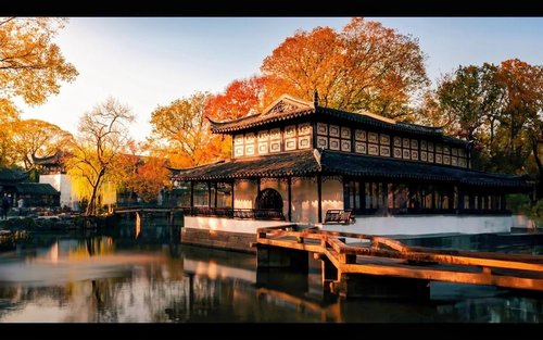 Eendaagse tour door de Tuin van de Bescheiden Bestuurder en de Hanshan-tempel in Suzhou