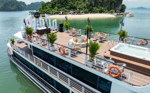 Cozy Bay Day Cruise: Ha Long Bay, Sung Sot, Ti Top