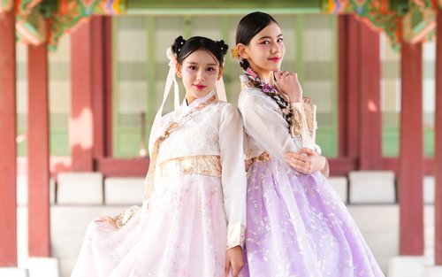 Korean Traditional Wear For Women Traditional Hanbok Female  Joteta Korean  Online Shop