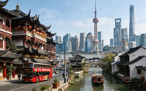 Shanghai Yu Garden & Zhujiajiao Water Town Full-Day Tour