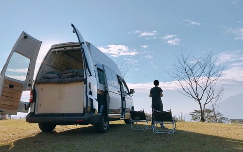 台北露營｜旅森山｜加州露營車自駕體驗｜台北取車