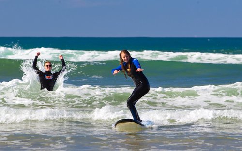 Surfing Lessons at the Great Ocean Road from Melbourne