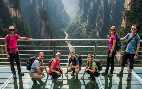 Hunan Zhangjiajie Tianmen Mountain | Overnatning i luksuriøse bjergvillaer på toppen af bjerget · VIP-linje flerdages tur