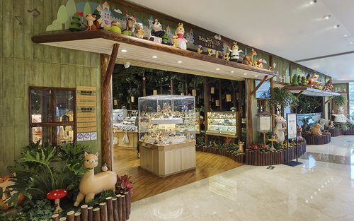 Floresta de Educação em Madeira | Loja Shenzhen Yitian Holiday Plaza