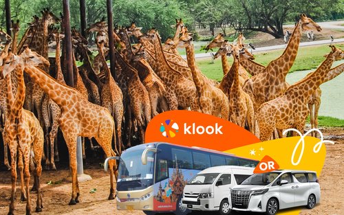 Билет в Safari World Bangkok с частным трансфером на ALPHARD
