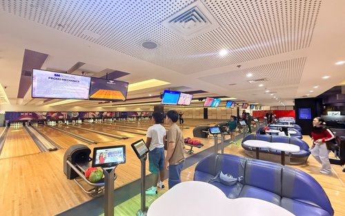 Bowling at SM Lanang Premier