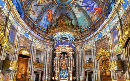 Spiritus Light Show Admission at Clerigos Church in Porto