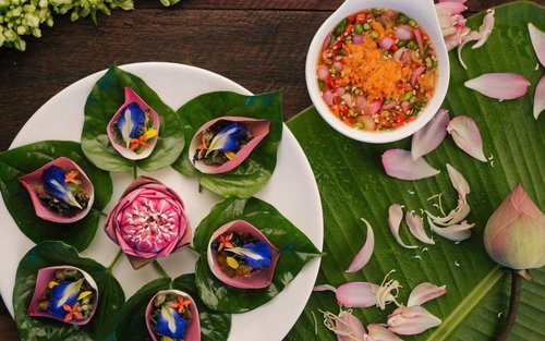 タイ料理教室体験（チェンマイ / Baan Farm Thai Cooking School提供）