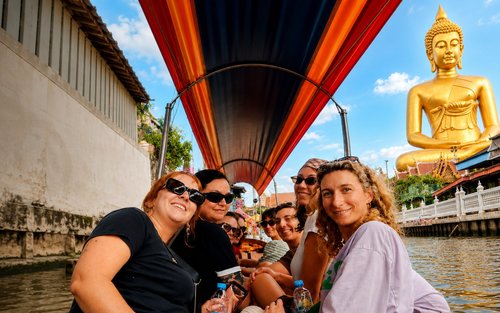 Private Local Big Buddha Canal Boat Tour di Bangkok