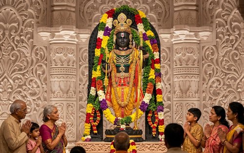 Ayodhya Shree Ram Janmabhoomi Mandir Temple Tour with Saryu Aarti