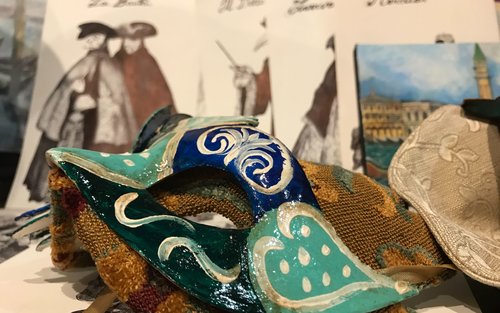 Venetian Mask-Painting Workshop in Venice