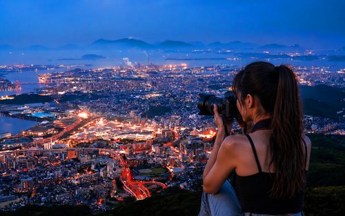 Mojiko Port & Mt. Sarakura Night View & Guided Day Tour