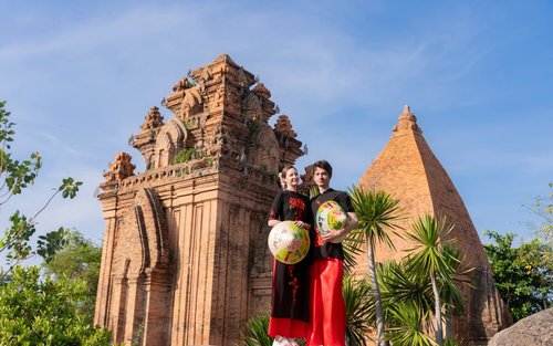 Nha Trang: Chụp Ảnh 3 Điểm Ngoài Trời + Thuê Áo Dài + Đưa Đón