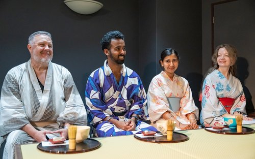 Kioton Nishiki-tori ja teeseremonian kulttuurikierros