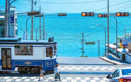 Busan Day Tour: Sky Capsule, Gamcheon, Haeundae Blueline Park & more