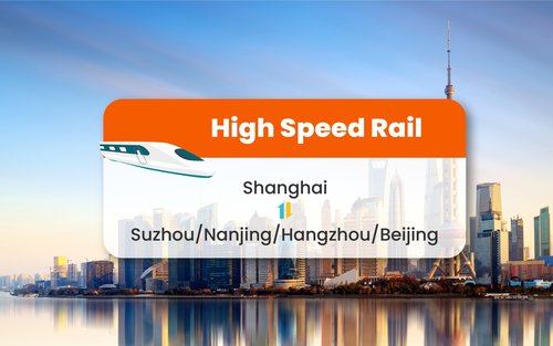 【China Railway】Hochgeschwindigkeitszugtickets von Shanghai nach Peking/Suzhou/Nanjing/Hangzhou