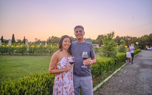 Chianti Delights: A Tale Of Two Wineries With A Vineyard Dinner