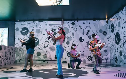 Bilet ZONEOUT (Jocuri de Realitate Virtuală) în Kuta Bali