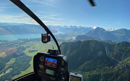 Stockhorn Mountain Private Helicopter Tour from Bern