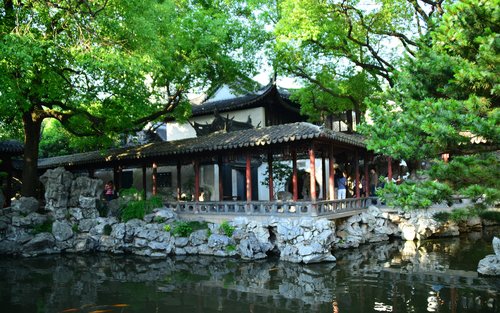 Eintrittskarte für den Yu-Garten in Shanghai