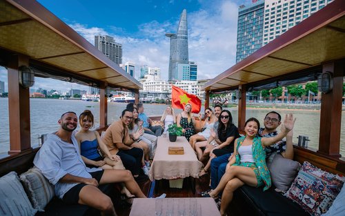 Saigon folyó butik városnéző hajóút