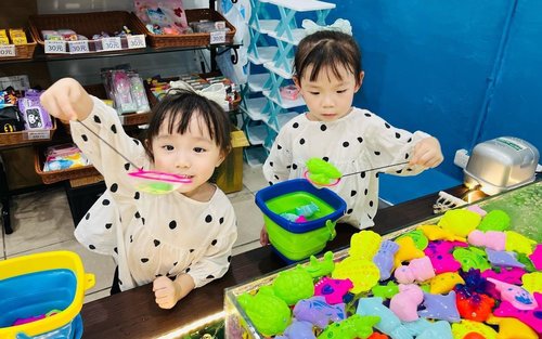 泰山: Lotte Fishing Shrimp - Parc d'attractions familial de pêche aux crevettes, de pêche aux poissons et de billes