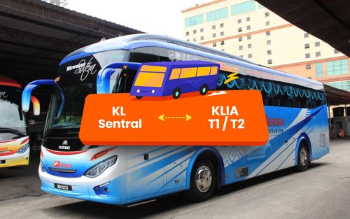 KL Sentral - Kuala Lumpur International Airport Bus by Aerobus