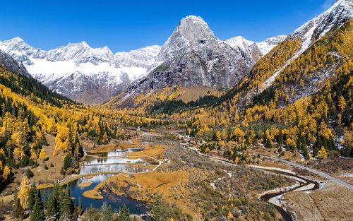 Chengdu Mount Siguniang + Shuangqiao Valley dagtocht (optionele reisfotografie)