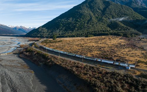TranzAlpine Train Ticket between Christchurch and Greymouth