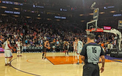 Phoenix Suns Basketball Game at Footprint Center