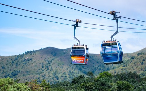 Jízdenka na lanovku Ngong Ping 360 v Hongkongu